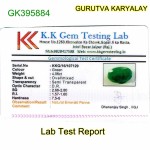 Ratti-4.48 (4.06 CT) Natural Green Emerald